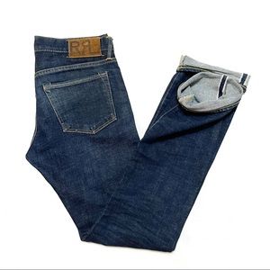 RRL Ralph Lauren 29 x 32 Slim Fit Jeans selvedge
